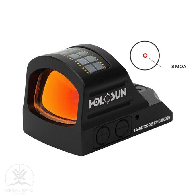 Коллиматор Holosun HS407CO X2 марка круг 8MOA